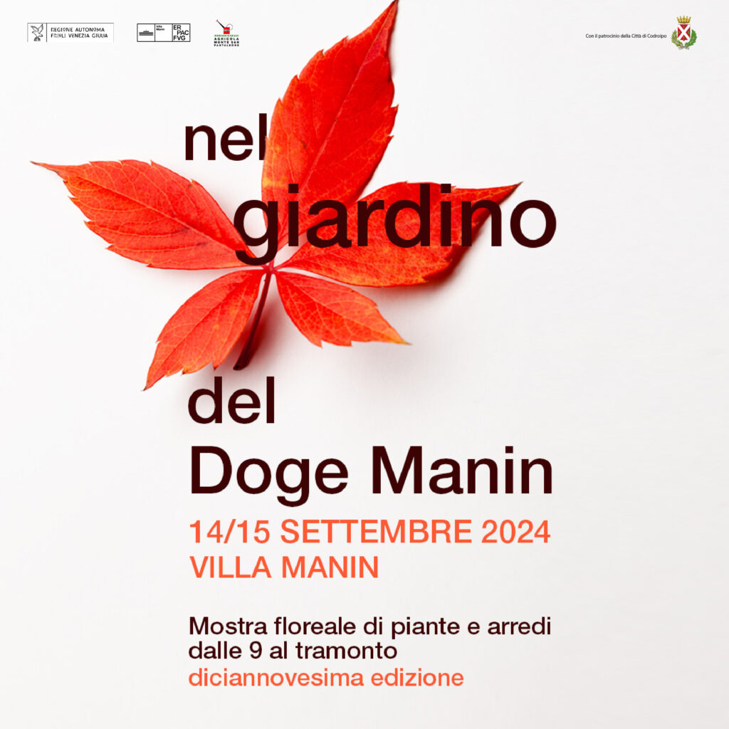 Nel giardino del Doge Manin 14-15 settembre 2024