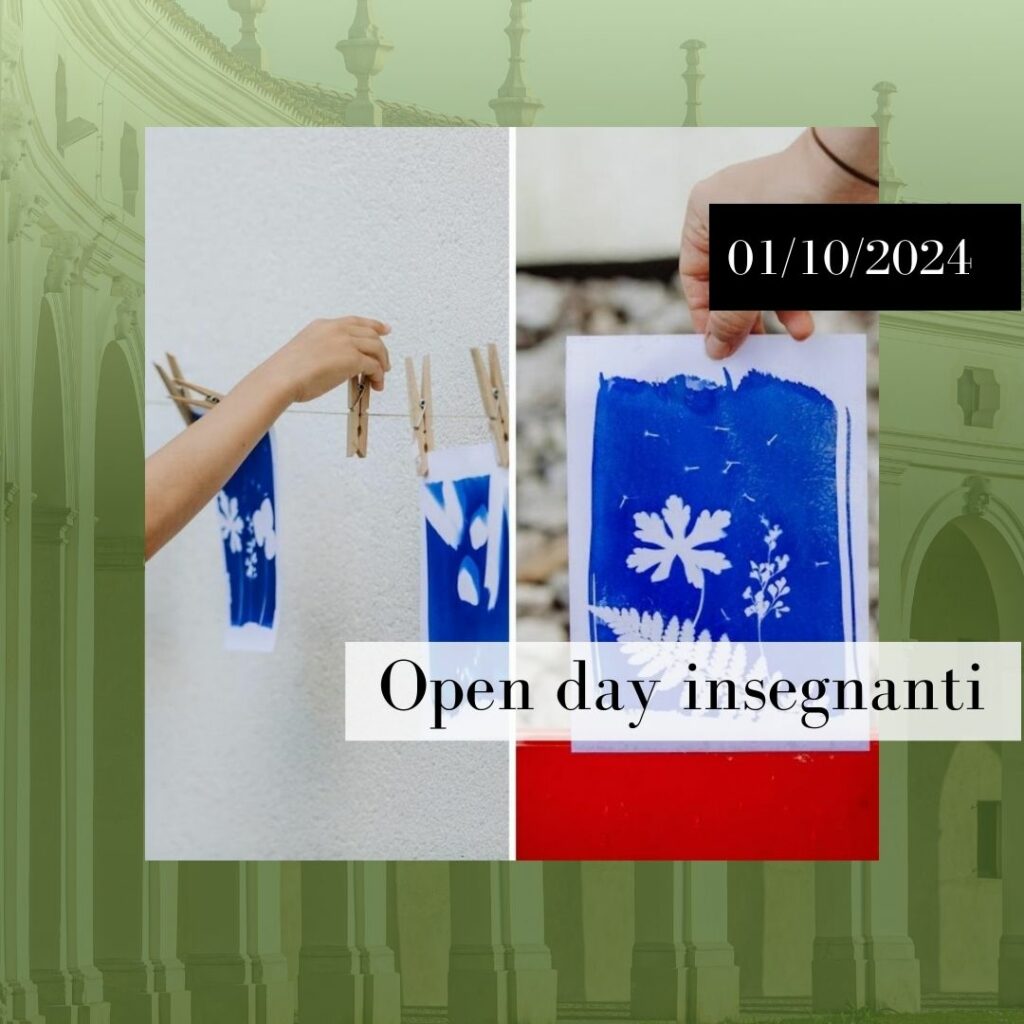 Open day insegnanti martedì 1 ottobre 2024